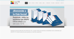 Desktop Screenshot of grupoctoclubsocial.com
