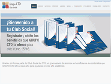Tablet Screenshot of grupoctoclubsocial.com